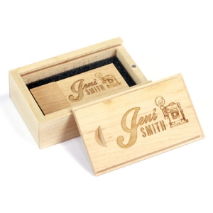 Wooden Slide Box